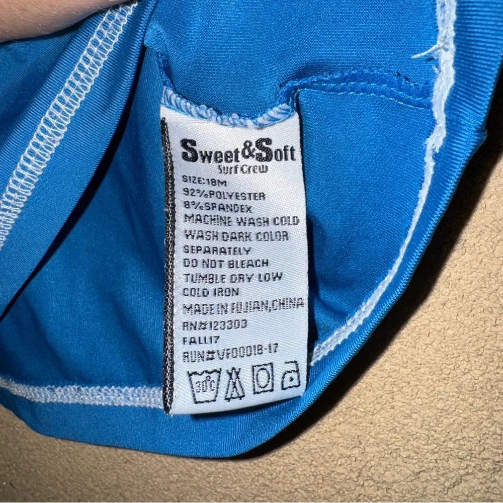 18m kids surf rash guard swim shirt - Picture 4 of 4